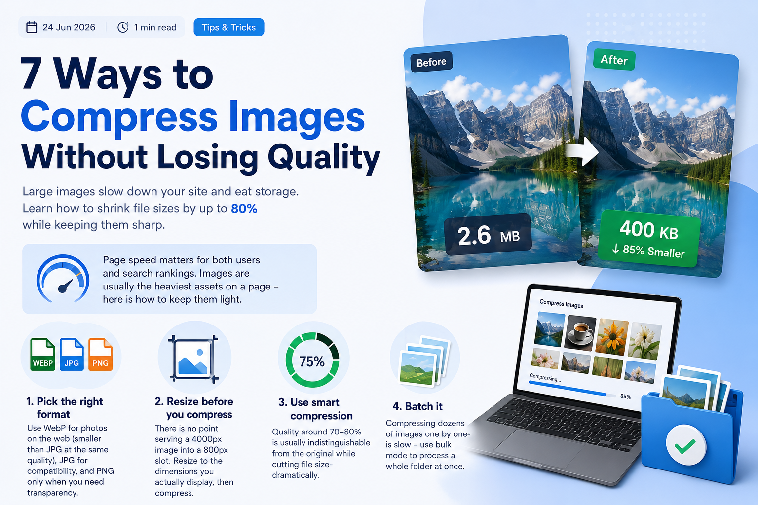 7 Ways to Compress Images Without Losing Quality